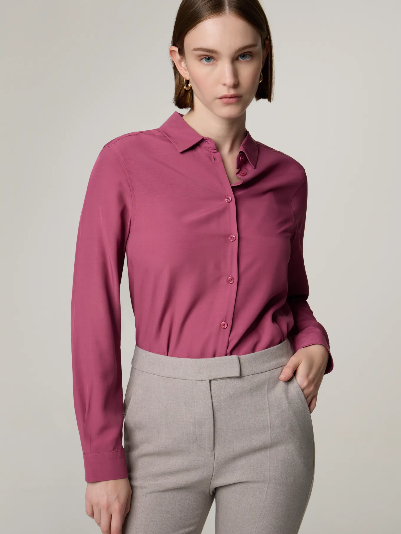 Bluse im Regular Fit