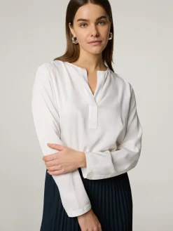 Bluse im Tunika-Stil