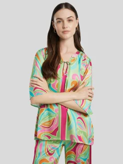 Bluse mit Allover-Print