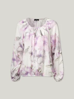 Bluse mit Allover-Print