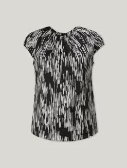 Bluse mit Allover-Print