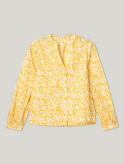 Bluse mit Allover-Print