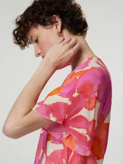 Bluse mit Allover-Print