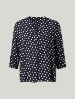 Bluse mit Allover-Print