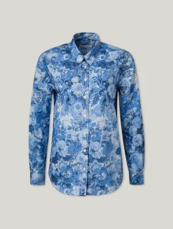 Bluse mit Blumenprint