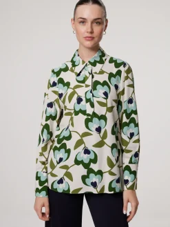 Bluse mit Blumenprint