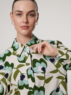 Bluse mit Blumenprint