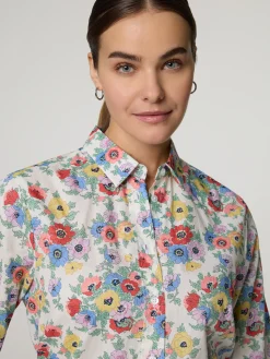 Bluse mit Blumenprint