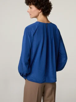 Bluse mit Faltendetails