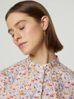 Bluse mit floralem Print ROSE