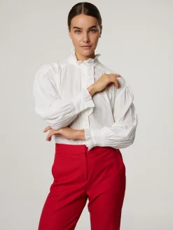 Bluse mit Leinen LAMOUR