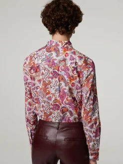 Bluse mit Paisley-Print