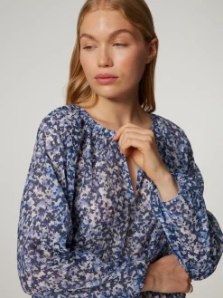 Bluse mit Print