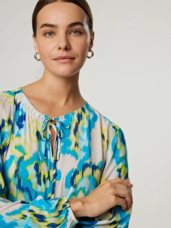 Bluse mit Print