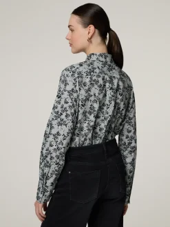 Bluse mit Print