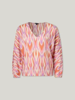 Bluse mit Print