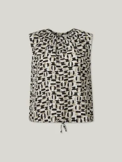 Bluse mit Print