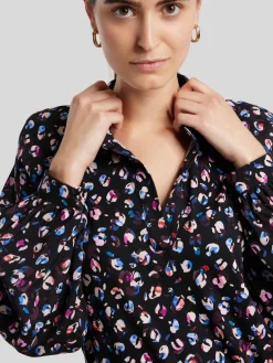 Bluse mit Print