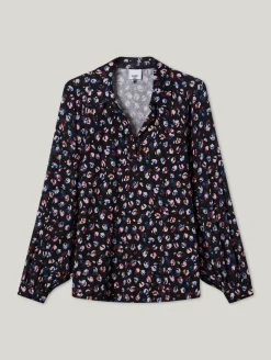 Bluse mit Print