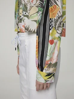 Bluse mit Print