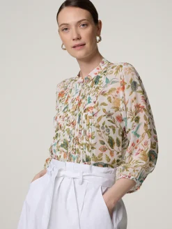 Bluse mit Print