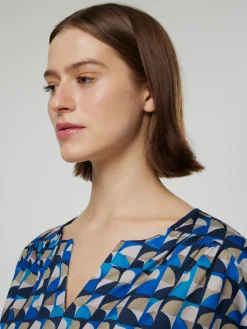 Bluse mit Print CALENE