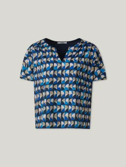 Bluse mit Print CALENE