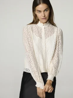 Bluse mit Spitze LANNA