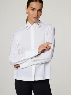 Bluse mit Strasssteinen XYLA