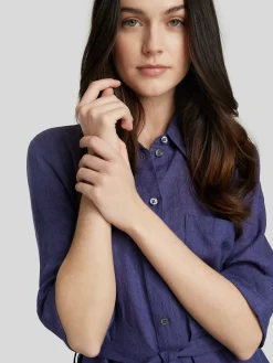 Blusenkleid aus Leinen