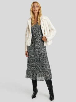 Blusenkleid mit Allover-Print