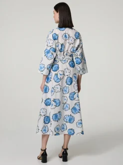 Blusenkleid mit Print