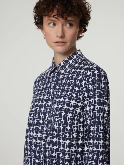 Blusenkleid mit Print