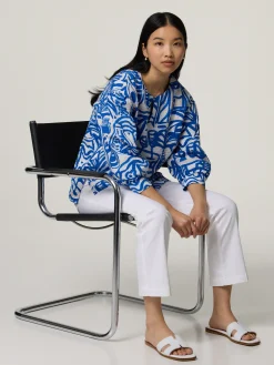 Blusenshirt aus Baumwolle