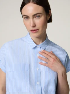 Blusenshirt aus Baumwolle