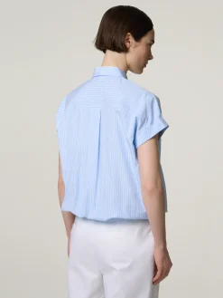 Blusenshirt aus Baumwolle