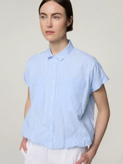 Blusenshirt aus Baumwolle