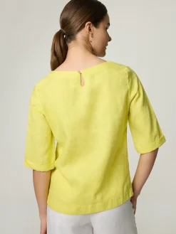 Blusenshirt aus Leinen