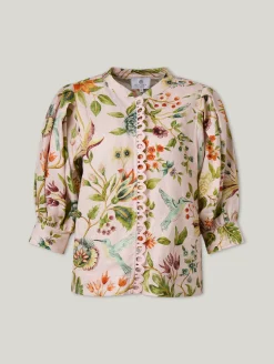 Blusenshirt aus Leinen