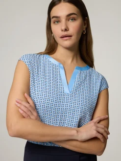 Blusenshirt aus Satin