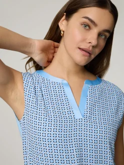 Blusenshirt aus Satin