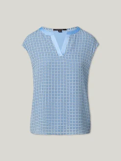 Blusenshirt aus Satin