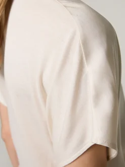 Blusenshirt aus Satin