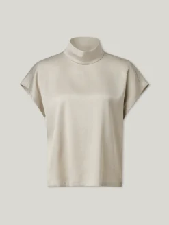 Blusenshirt aus Satin ALARIA