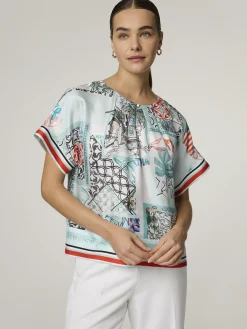 Blusenshirt aus Seide