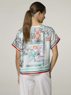 Blusenshirt aus Seide