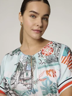 Blusenshirt aus Seide