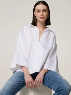 Blusenshirt im Oversized Fit