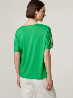 Blusenshirt mit Allover-Print CALENE