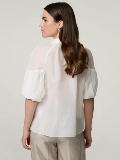 Blusenshirt mit Seide